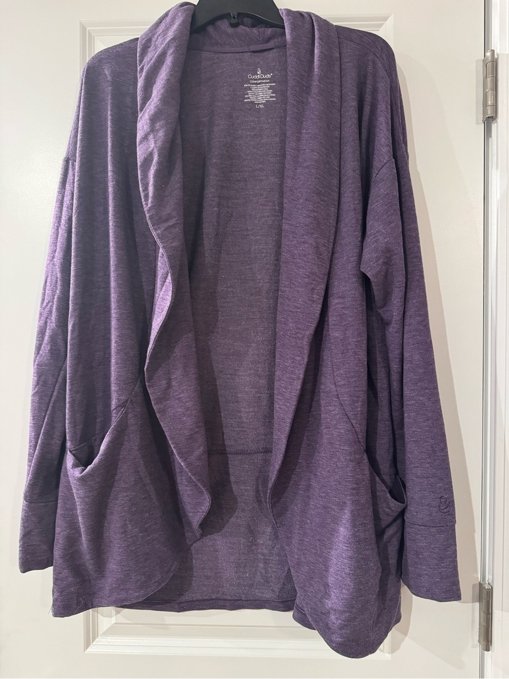 Cuddl Duds comfort wear cardigan